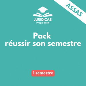 Juridicas Pack réussir son semestre Spécial ASSAS