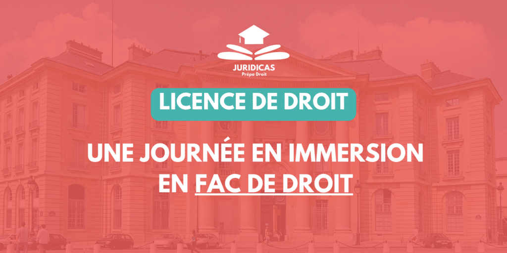 Journée d'immersion en tant qu'étudiant en fac de droit