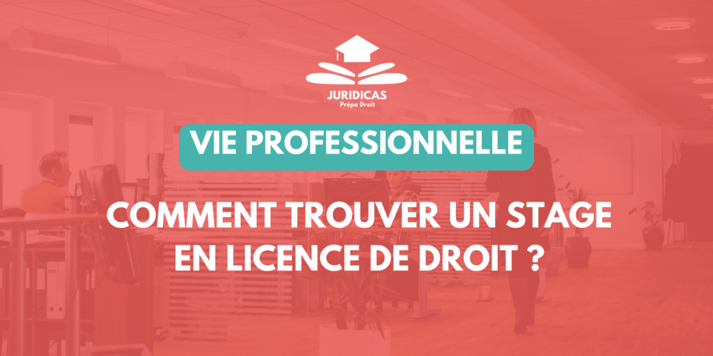 Trouver un Stage en licence de droit