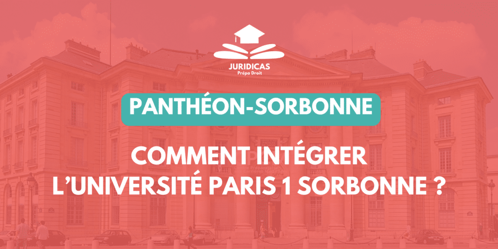 Entrer université sorbonne droit