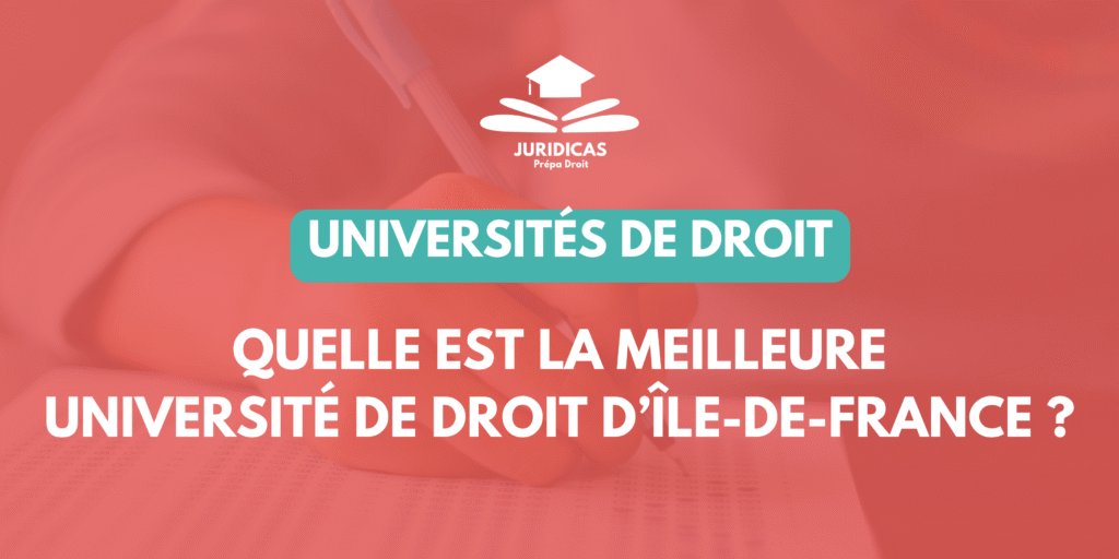 Meilleure université de droit ile de france